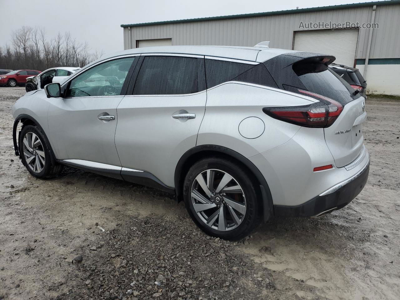 2021 Nissan Murano Sl Серый vin: 5N1AZ2CS0MC112252