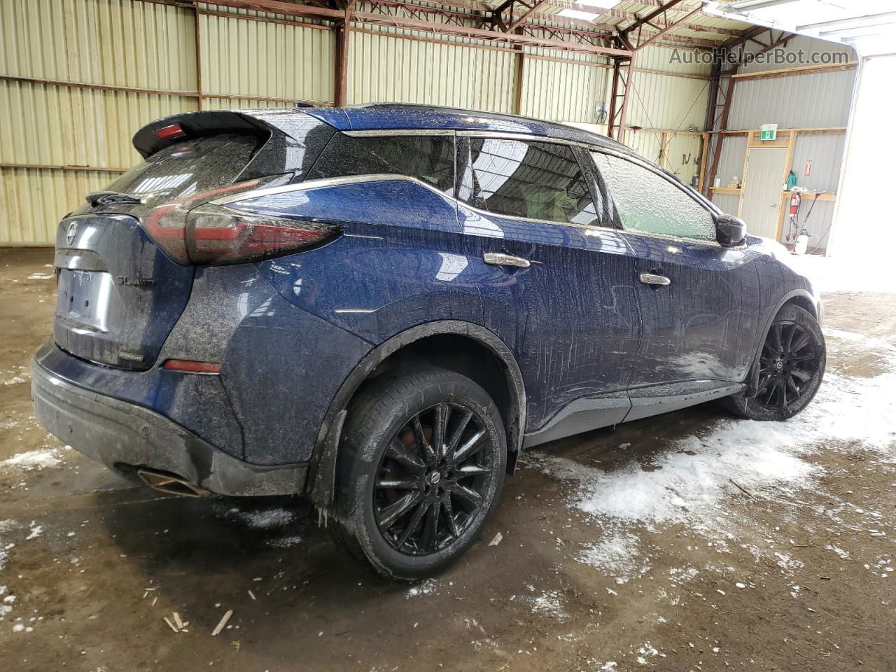 2021 Nissan Murano Sl Blue vin: 5N1AZ2CS0MC145929