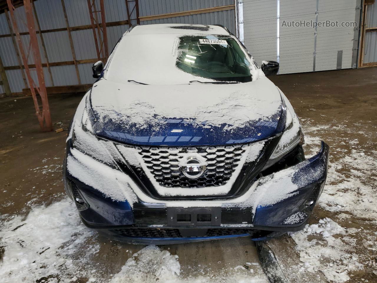 2021 Nissan Murano Sl Blue vin: 5N1AZ2CS0MC145929