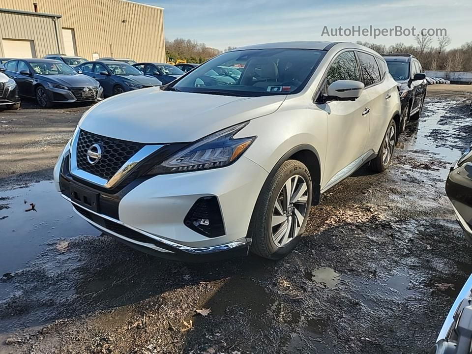 2021 Nissan Murano Sl White vin: 5N1AZ2CS1MC100854