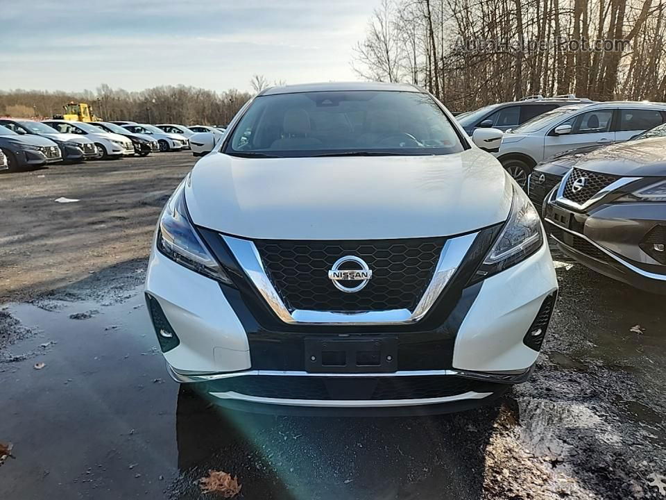 2021 Nissan Murano Sl White vin: 5N1AZ2CS1MC100854