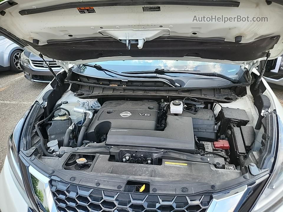 2021 Nissan Murano Sl Белый vin: 5N1AZ2CS1MC131683