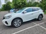 2021 Nissan Murano Sl White vin: 5N1AZ2CS1MC131683