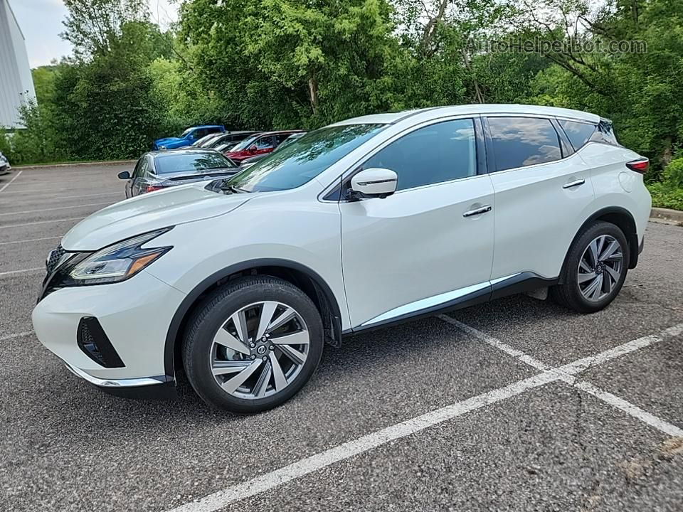 2021 Nissan Murano Sl Белый vin: 5N1AZ2CS1MC131683