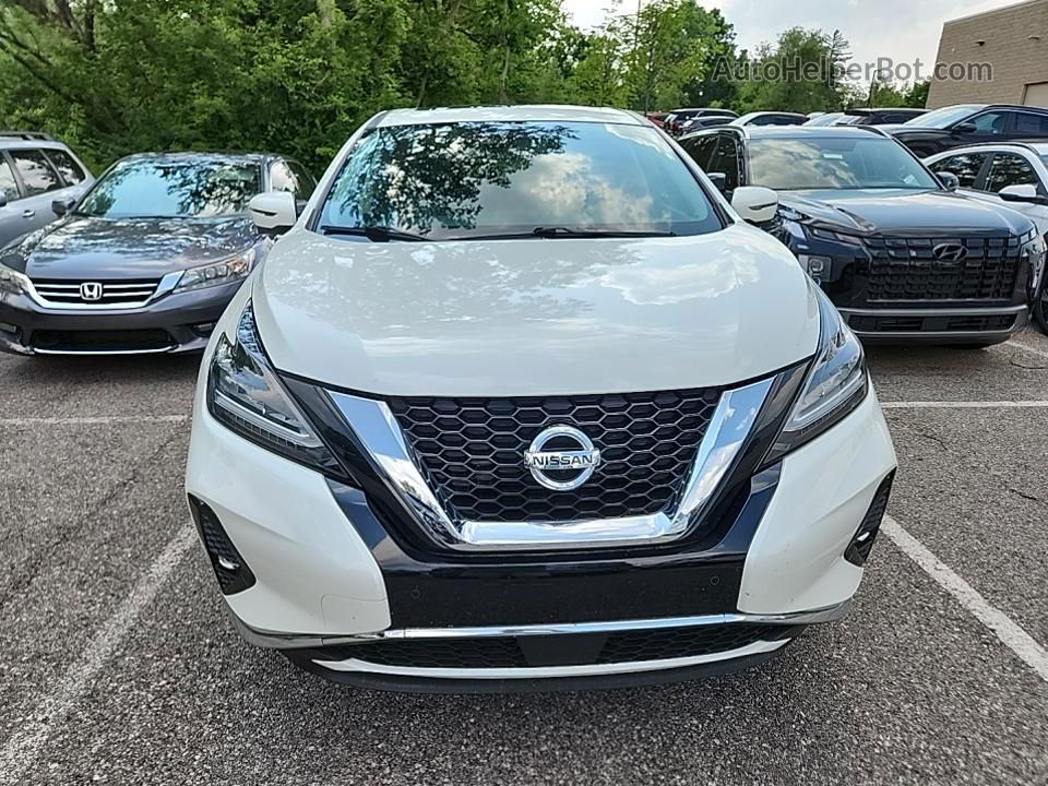 2021 Nissan Murano Sl Белый vin: 5N1AZ2CS1MC131683