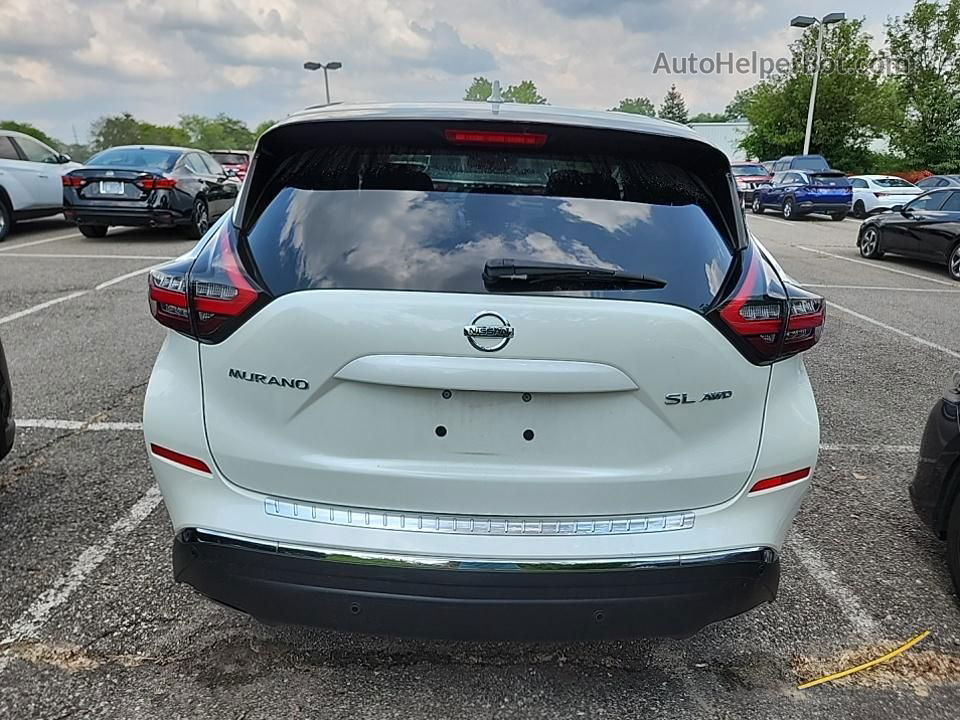 2021 Nissan Murano Sl Белый vin: 5N1AZ2CS1MC131683