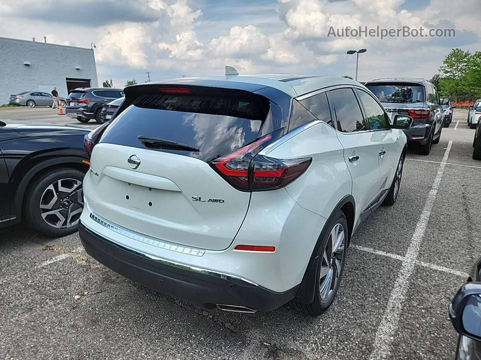 2021 Nissan Murano Sl White vin: 5N1AZ2CS1MC131683