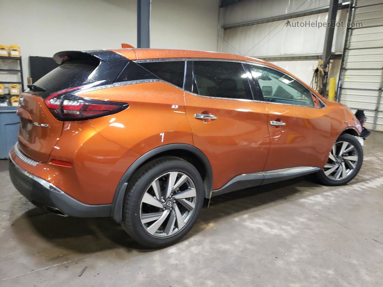 2021 Nissan Murano Sl Оранжевый vin: 5N1AZ2CS2MC100278