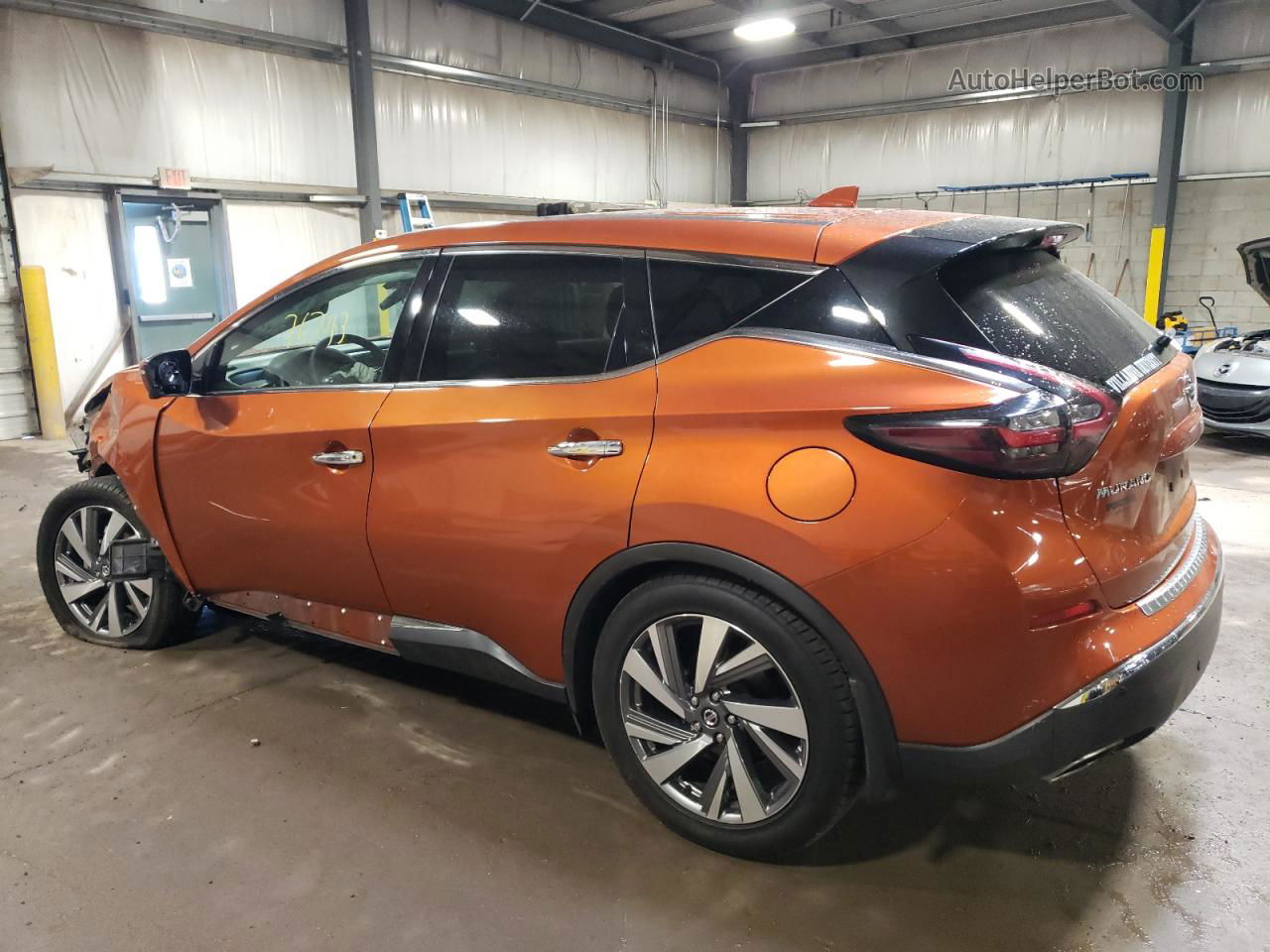 2021 Nissan Murano Sl Оранжевый vin: 5N1AZ2CS2MC100278