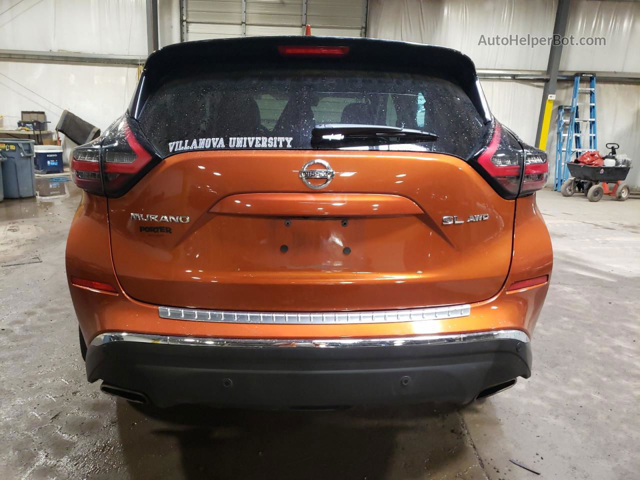 2021 Nissan Murano Sl Orange vin: 5N1AZ2CS2MC100278