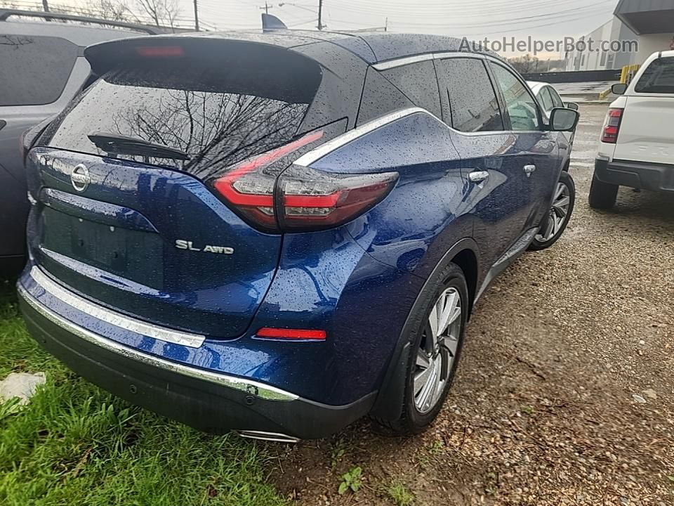 2021 Nissan Murano Sl Синий vin: 5N1AZ2CS2MC118182