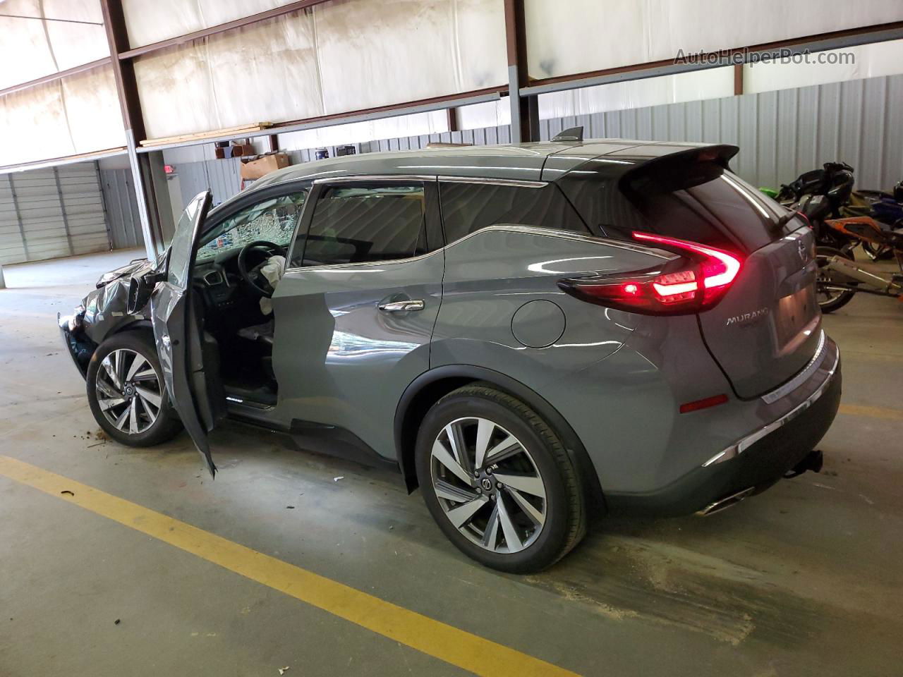 2021 Nissan Murano Sl Gray vin: 5N1AZ2CS2MC120420