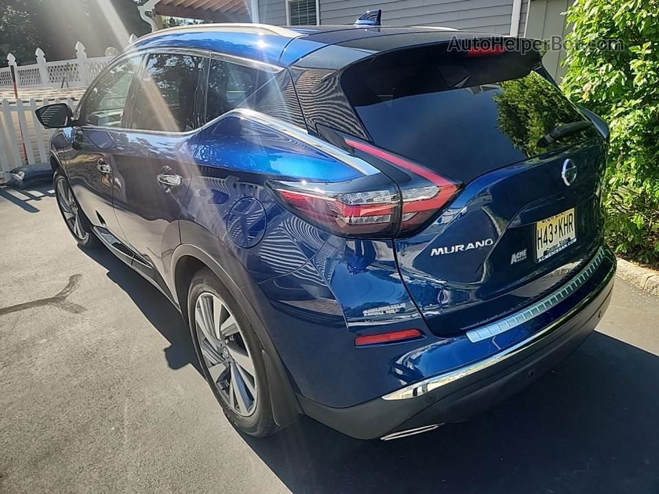 2021 Nissan Murano Sl Blue vin: 5N1AZ2CS2MC129313