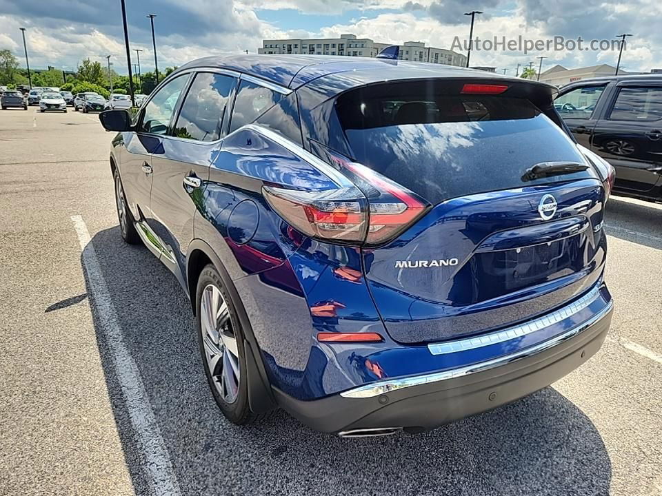 2021 Nissan Murano Sl Blue vin: 5N1AZ2CS2MC137878