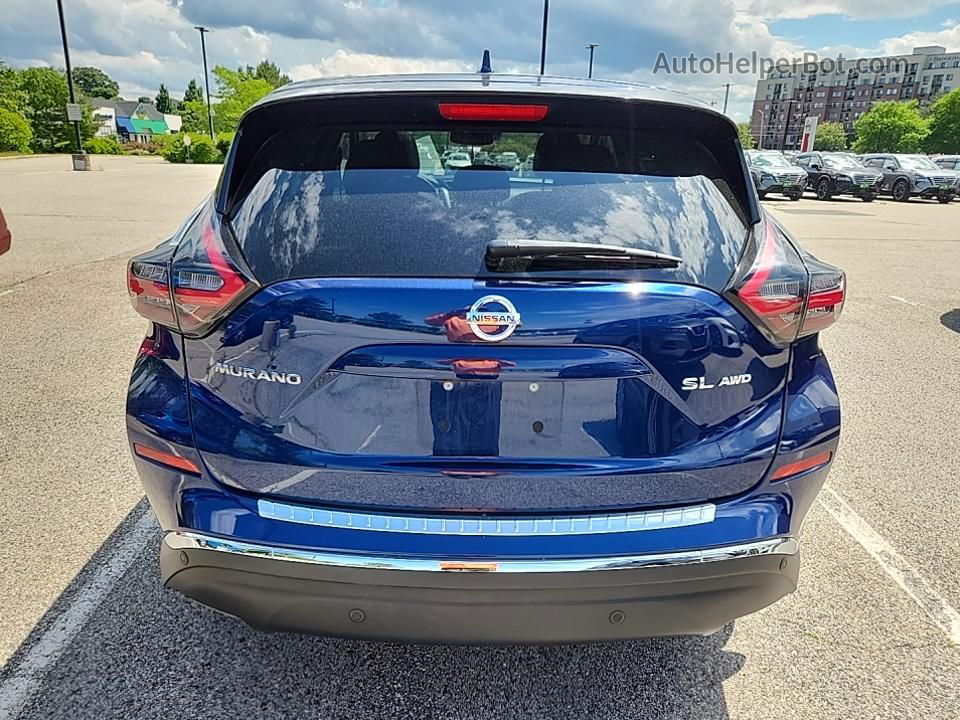 2021 Nissan Murano Sl Blue vin: 5N1AZ2CS2MC137878