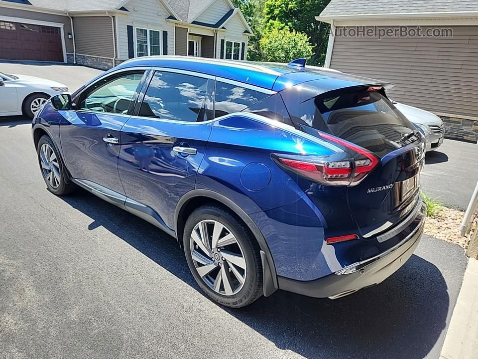 2021 Nissan Murano Sl Blue vin: 5N1AZ2CS2MC140618