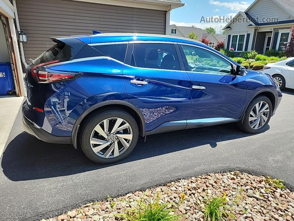 2021 Nissan Murano Sl Синий vin: 5N1AZ2CS2MC140618