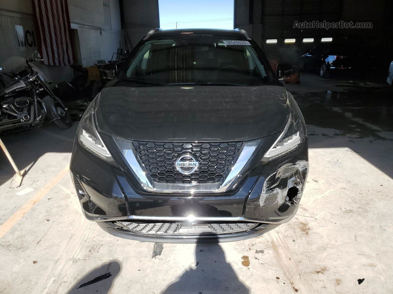 2021 Nissan Murano Sl Black vin: 5N1AZ2CS3MC105022