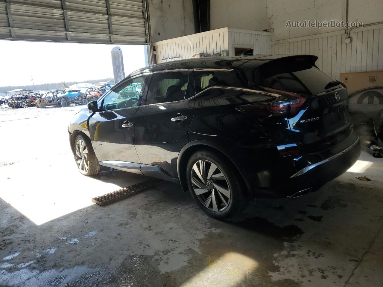 2021 Nissan Murano Sl Черный vin: 5N1AZ2CS3MC105022