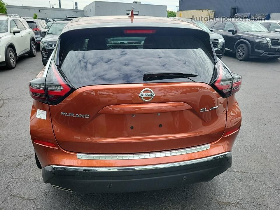 2021 Nissan Murano Sl Оранжевый vin: 5N1AZ2CS3MC117770