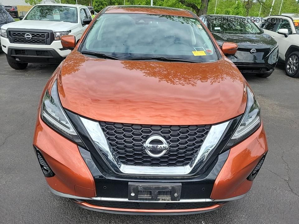 2021 Nissan Murano Sl Оранжевый vin: 5N1AZ2CS3MC117770