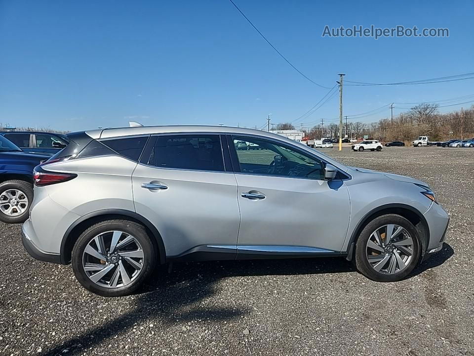 2021 Nissan Murano Sl Серебряный vin: 5N1AZ2CS3MC117929