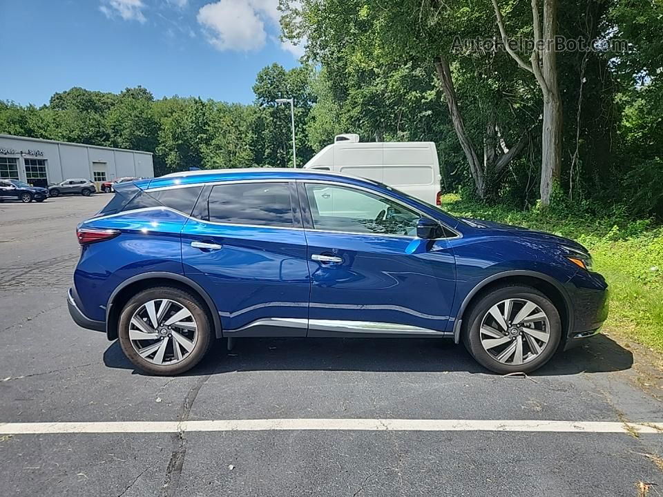 2021 Nissan Murano Sl Blue vin: 5N1AZ2CS3MC118997