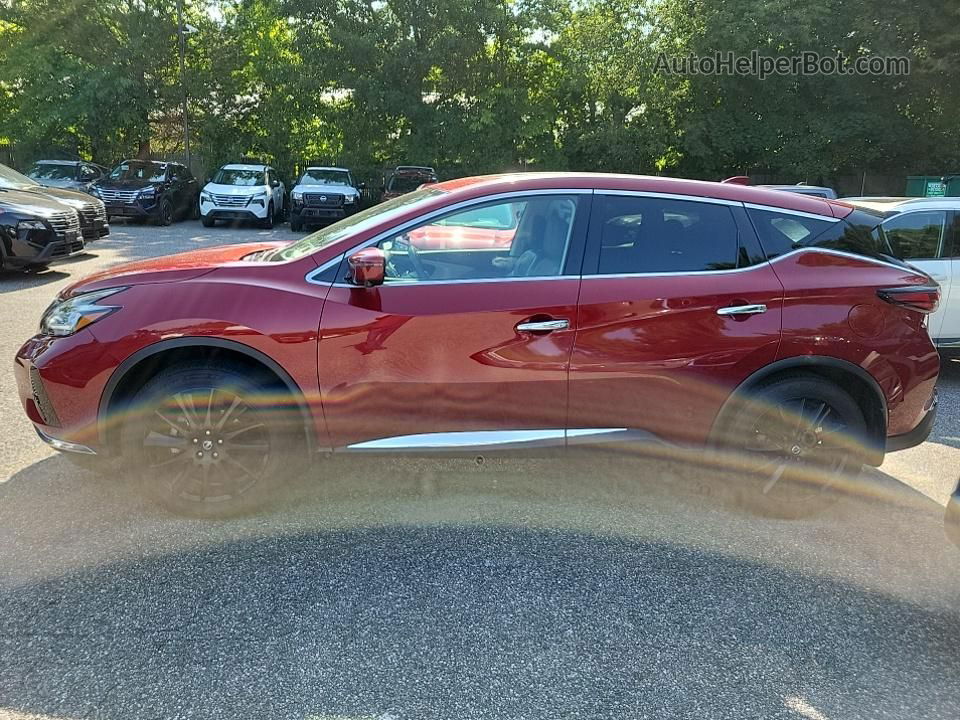 2021 Nissan Murano Sl Red vin: 5N1AZ2CS3MC124699