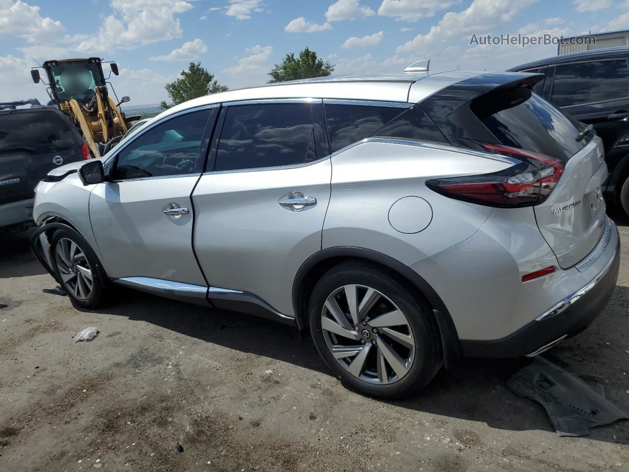 2021 Nissan Murano Sl Silver vin: 5N1AZ2CS4MC115414