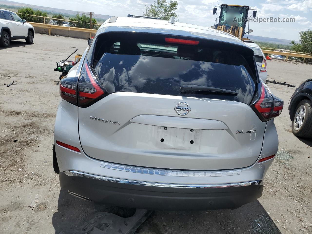 2021 Nissan Murano Sl Silver vin: 5N1AZ2CS4MC115414