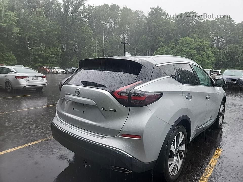 2021 Nissan Murano Sl Silver vin: 5N1AZ2CS4MC121777