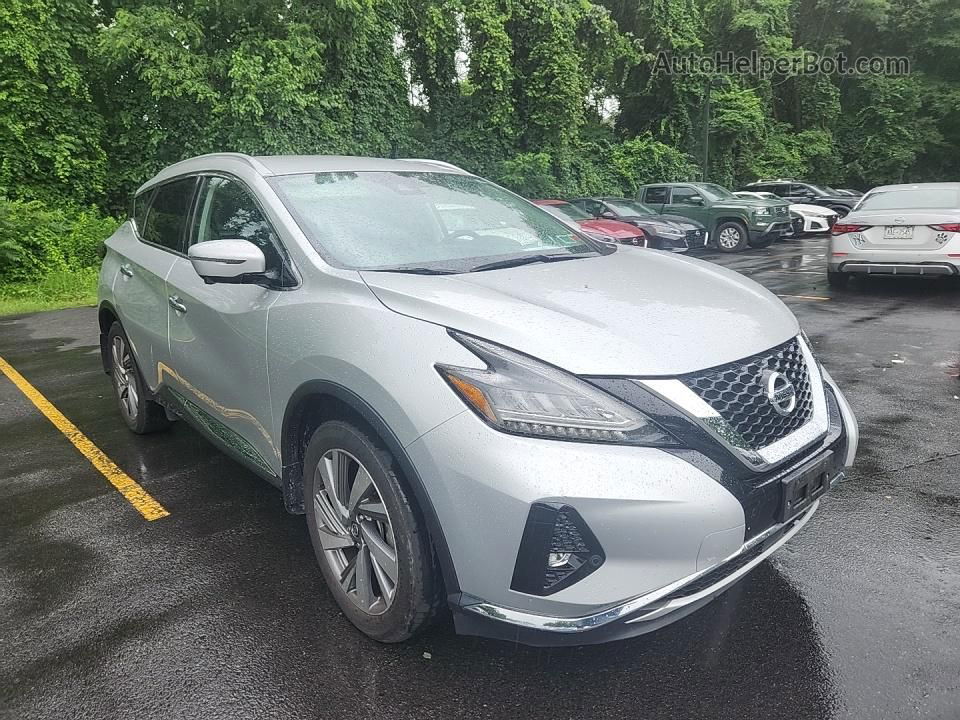 2021 Nissan Murano Sl Серебряный vin: 5N1AZ2CS4MC121777