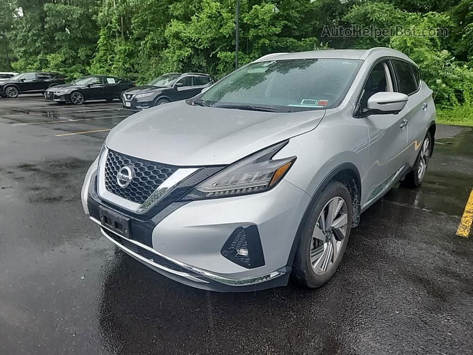 2021 Nissan Murano Sl Серебряный vin: 5N1AZ2CS4MC121777