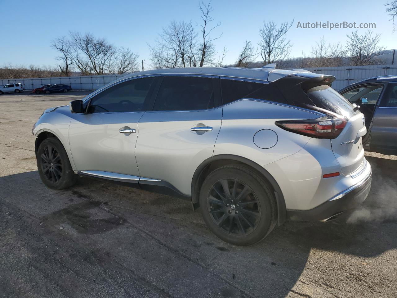 2021 Nissan Murano Sl Silver vin: 5N1AZ2CS4MC126459