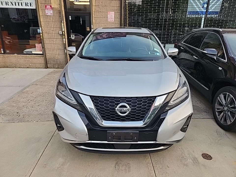 2021 Nissan Murano Sl Silver vin: 5N1AZ2CS5MC107922