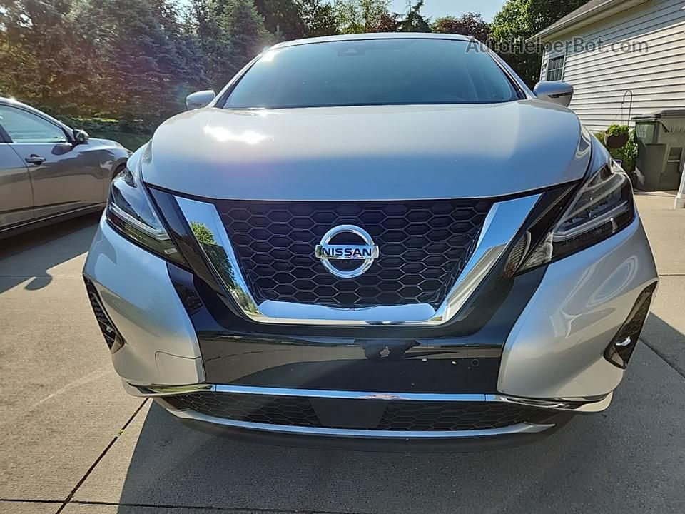 2021 Nissan Murano Sl Серебряный vin: 5N1AZ2CS5MC137390