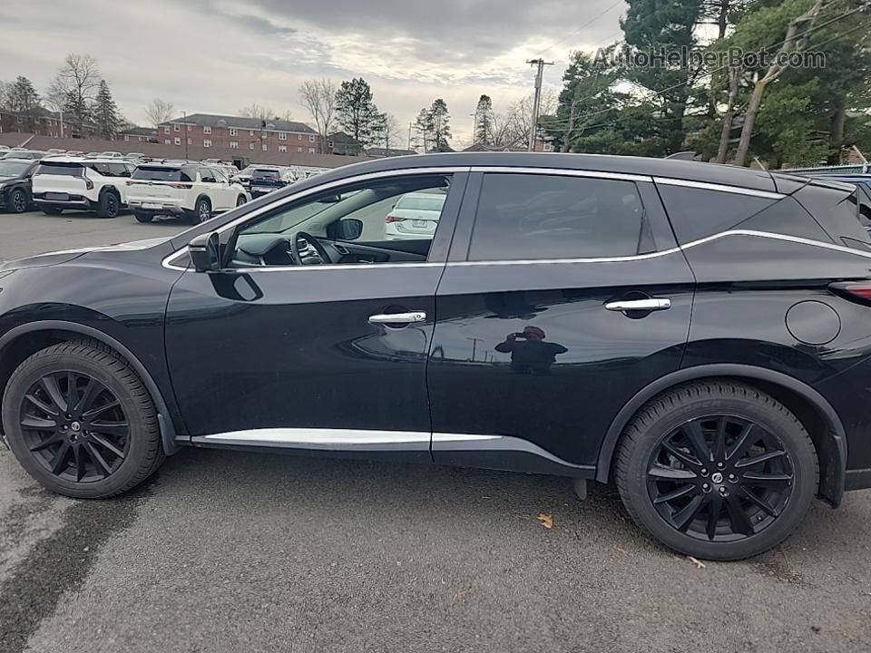 2021 Nissan Murano Sl Черный vin: 5N1AZ2CS5MC143058