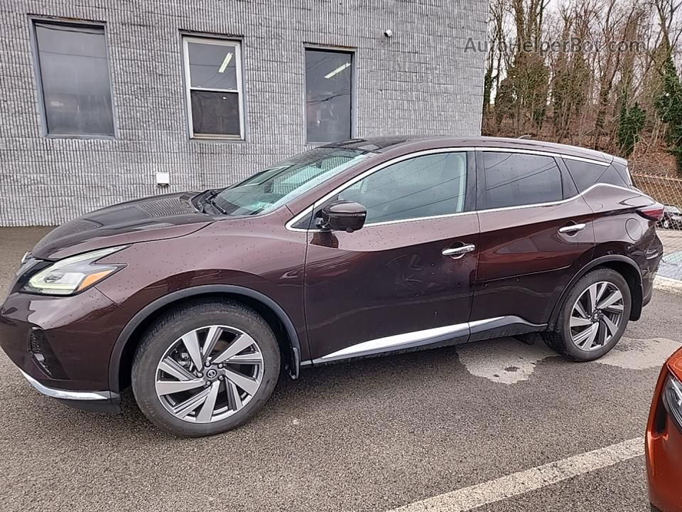 2021 Nissan Murano Sl Коричневый vin: 5N1AZ2CS6MC119982