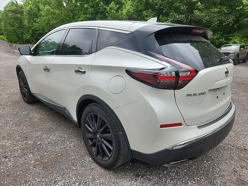 2021 Nissan Murano Sl White vin: 5N1AZ2CS6MC134269