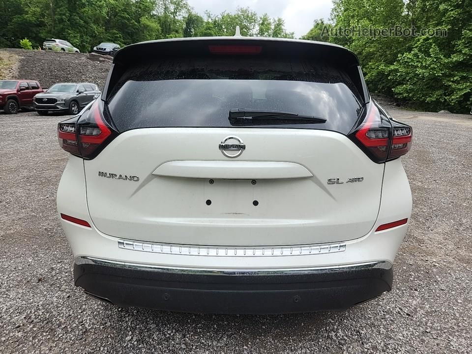 2021 Nissan Murano Sl White vin: 5N1AZ2CS6MC134269