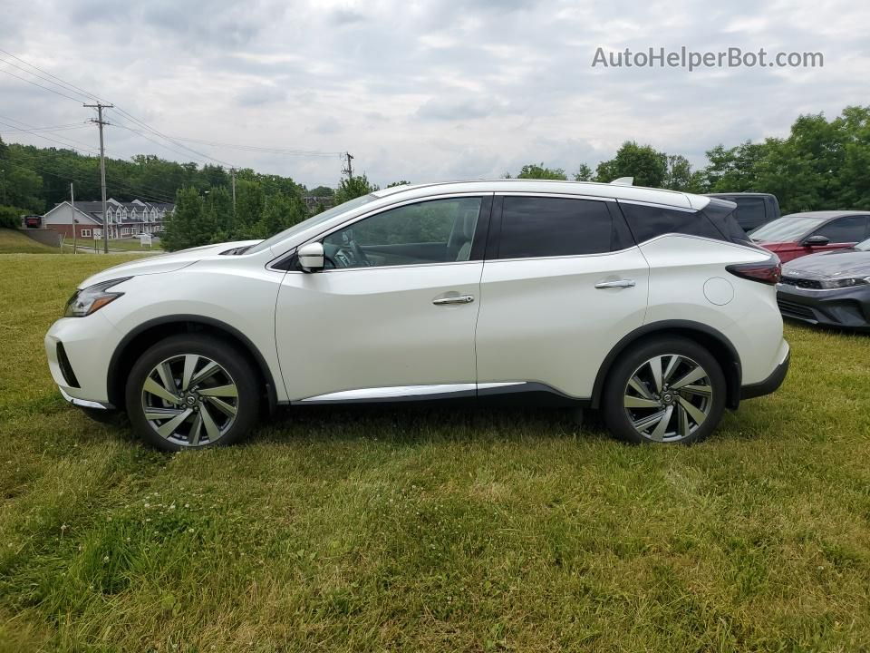 2021 Nissan Murano Sl White vin: 5N1AZ2CS7MC126097