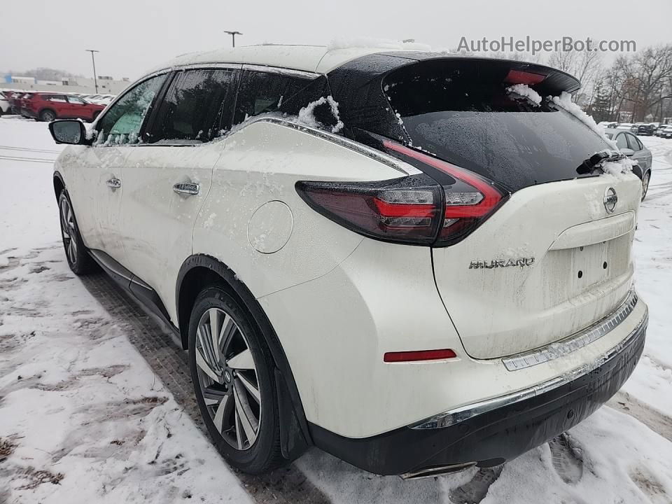 2021 Nissan Murano Sl White vin: 5N1AZ2CS7MC137651