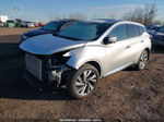 2021 Nissan Murano Sl Intelligent Awd Silver vin: 5N1AZ2CS7MC139013