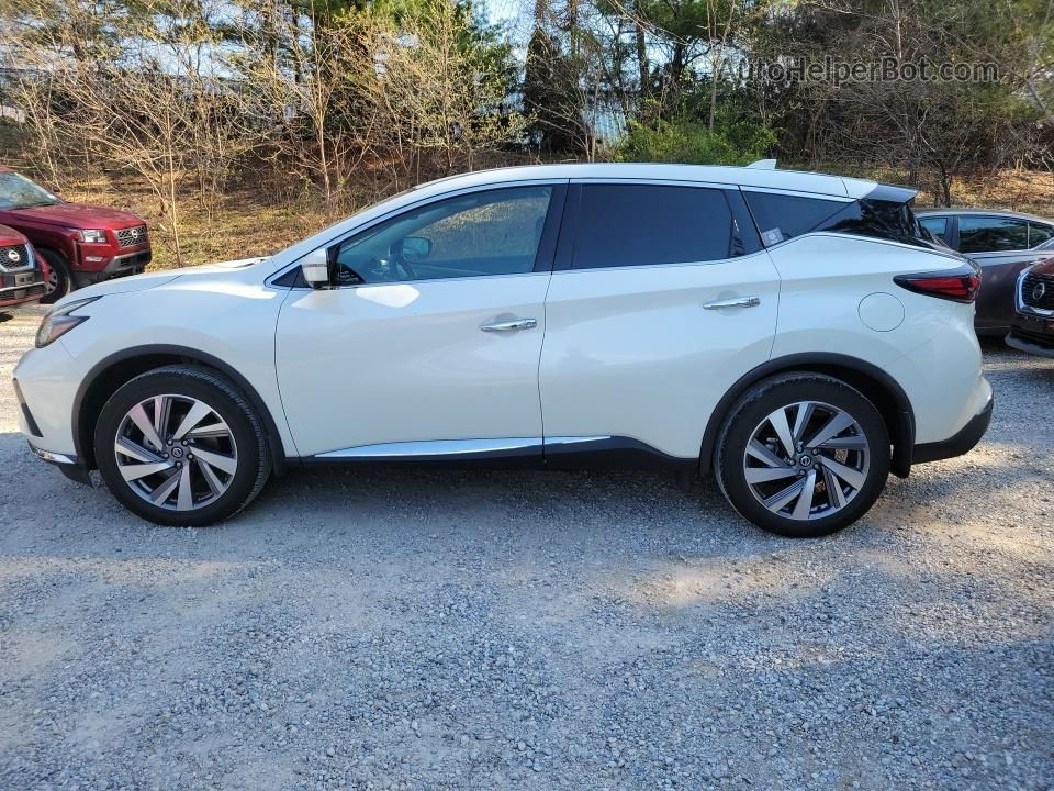 2021 Nissan Murano Sl White vin: 5N1AZ2CS7MC139951