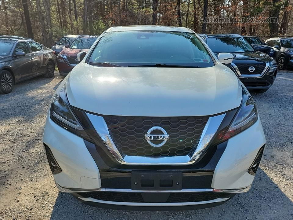 2021 Nissan Murano Sl White vin: 5N1AZ2CS7MC139951