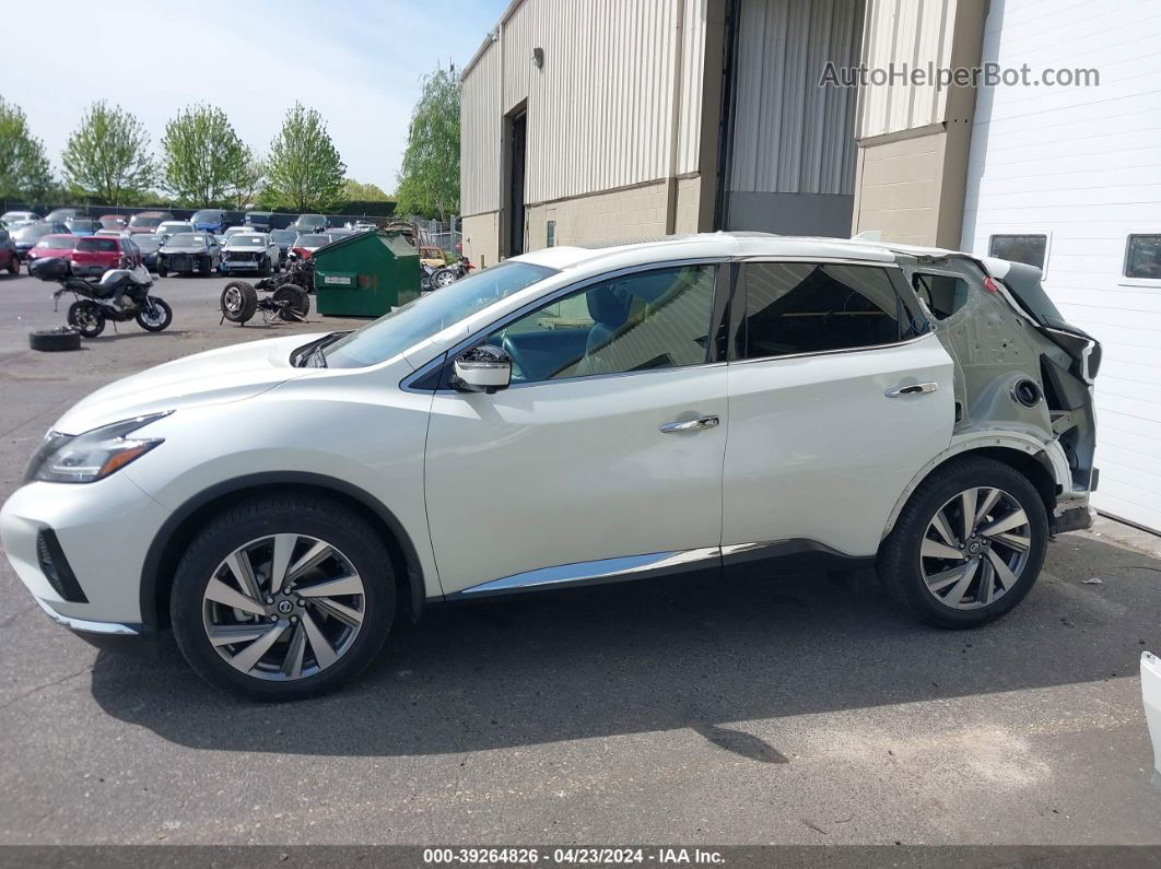 2021 Nissan Murano Sl Intelligent Awd White vin: 5N1AZ2CS8MC108658