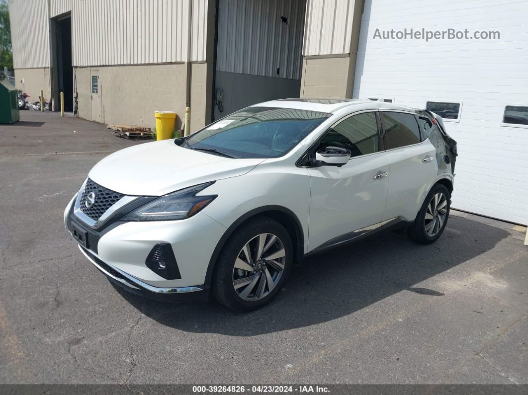 2021 Nissan Murano Sl Intelligent Awd Белый vin: 5N1AZ2CS8MC108658