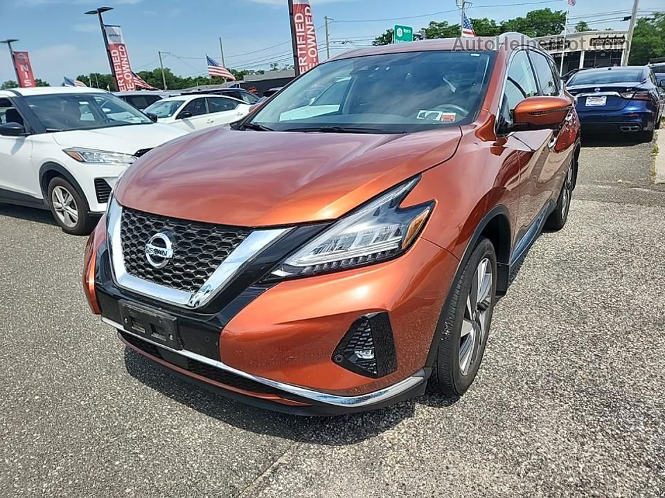 2021 Nissan Murano Sl Orange vin: 5N1AZ2CS8MC115920