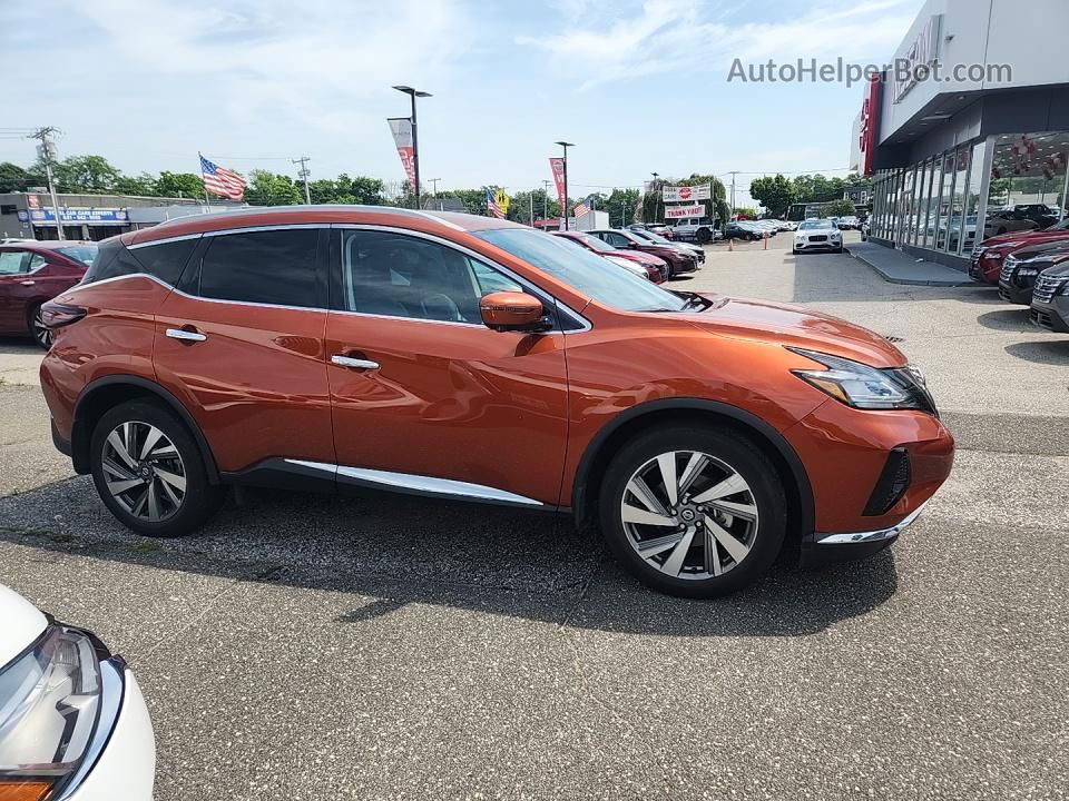 2021 Nissan Murano Sl Orange vin: 5N1AZ2CS8MC115920