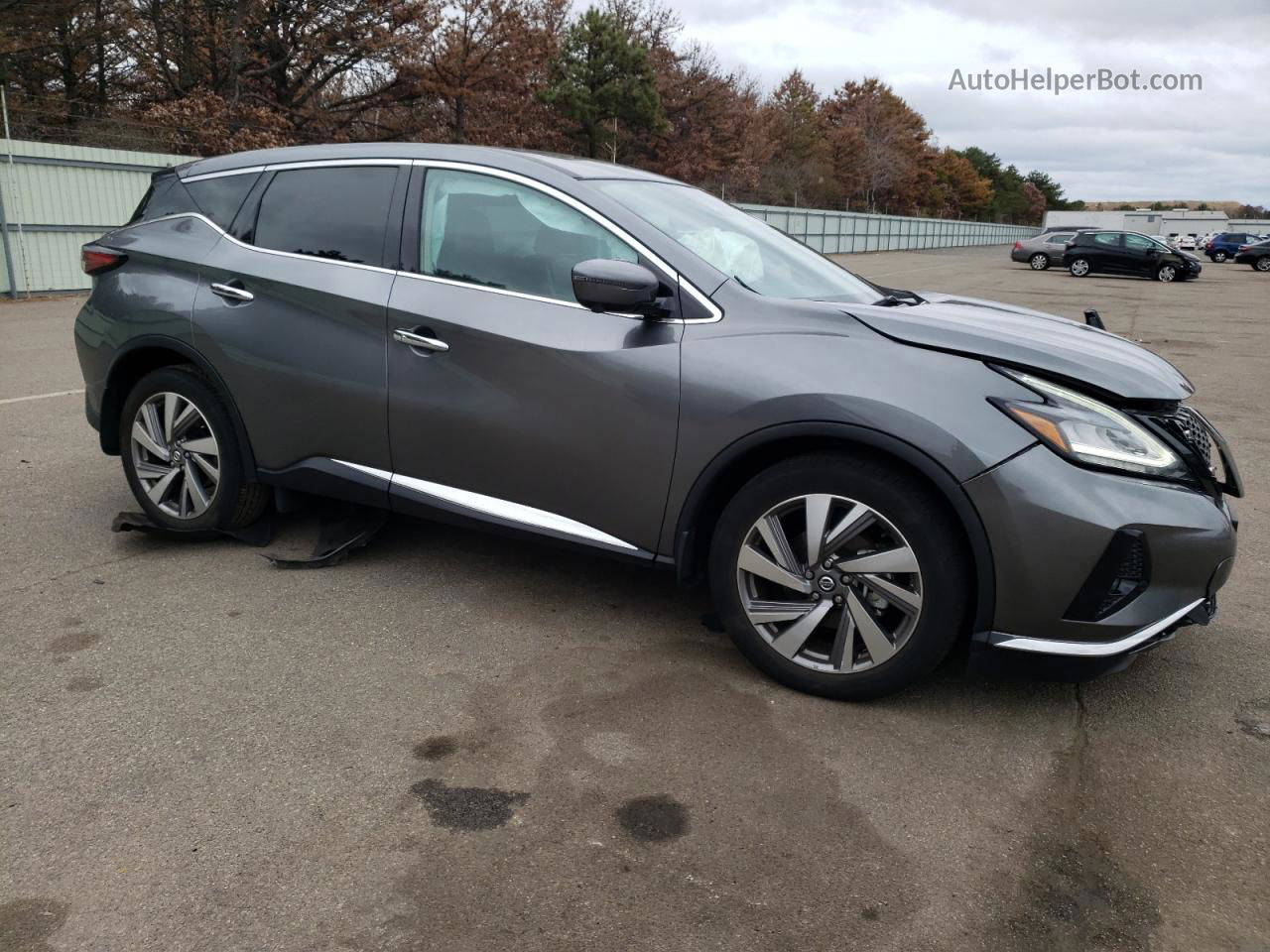 2021 Nissan Murano Sl Gray vin: 5N1AZ2CSXMC124778